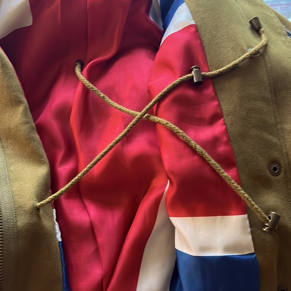 🔥twiggy LONDON- Military Style Patch Jacket- ADORABLE 🔥 - Picture 4 of 15